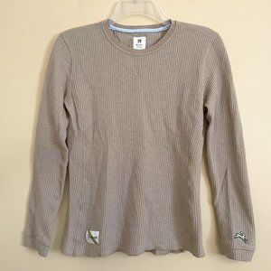 Tracksmith Beige Long Sleeve Tee